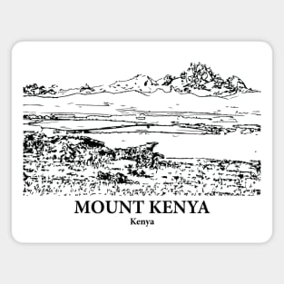 Mount Kenya - Kenya Magnet